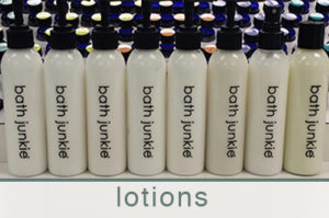 lotions custom made at bath junkie