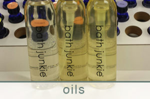 Oils custom made at bath junkie