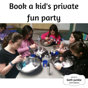 kids private fun event at bath junkie